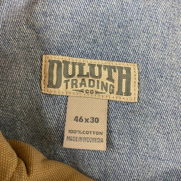 NWT Duluth Trading Co 44x30 Men's Ballroom Relaxed Fit Light Blue Jeans 86069 - Picture 5 of 10